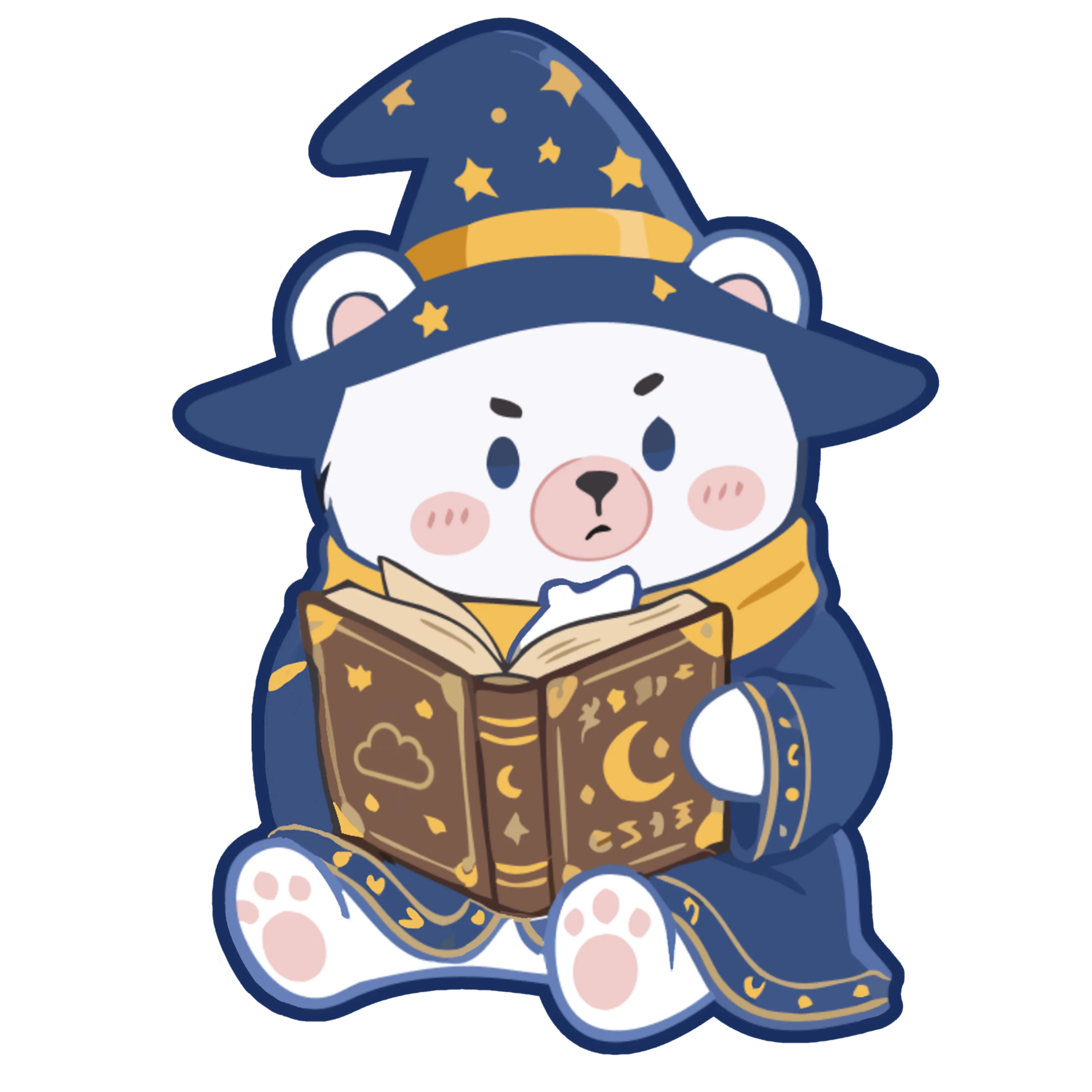 Puff the Polar mascot, pose 5